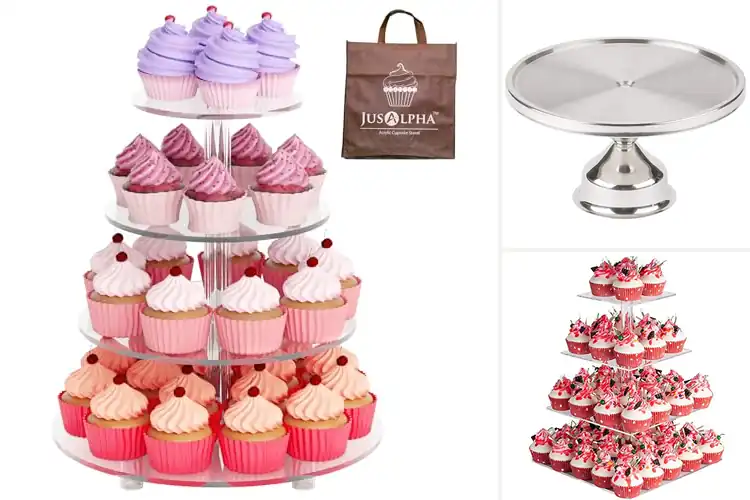 Detailed view of Best 13 Inch Tall Cupcake Stand
