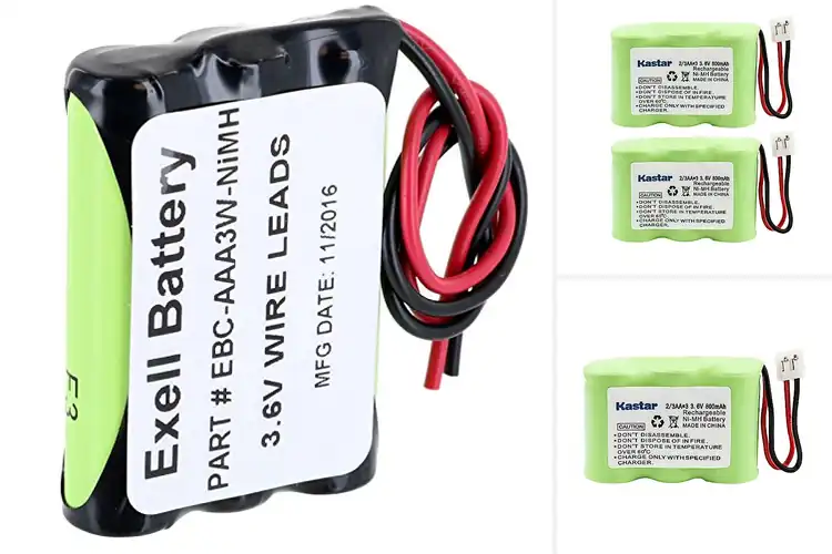 Detailed view of Best 3.6V 800mAh Shaver Batteries
