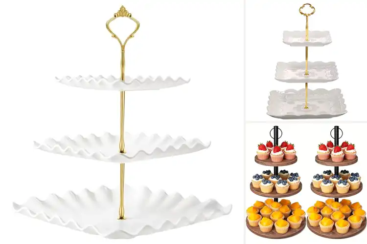 Detailed view of Best 3 Tier Cupcake Displays
