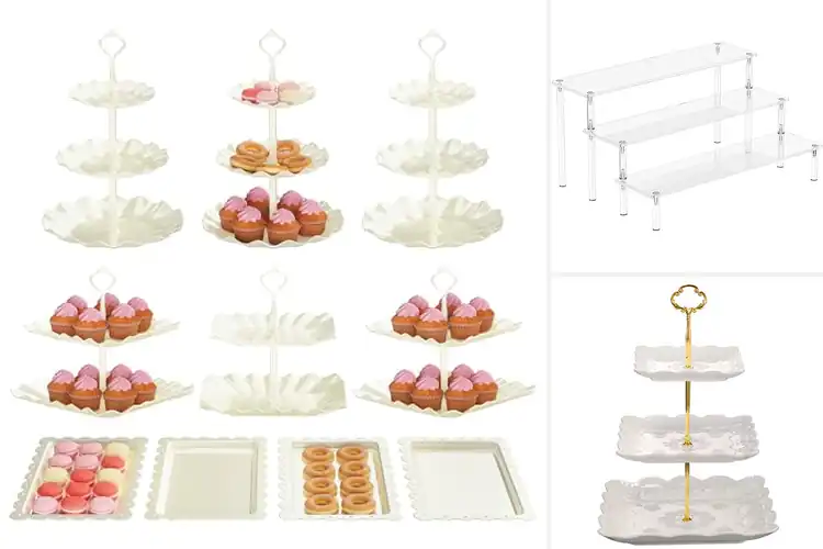 Detailed view of Best 3 Tier Cupcake Stands