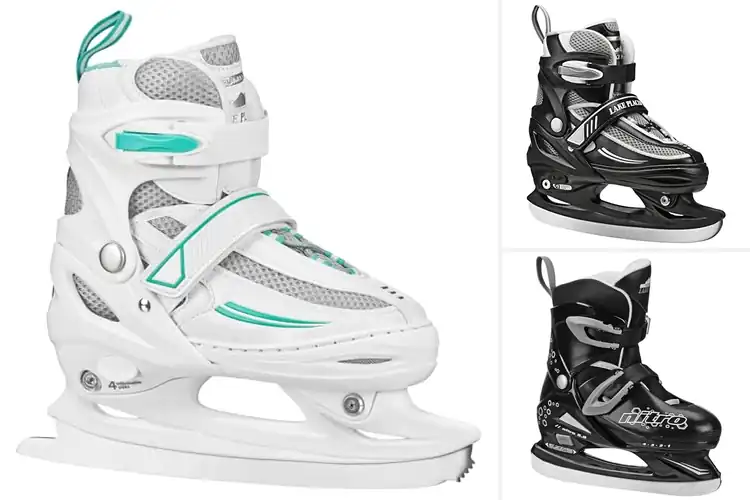 Detailed view of Best Adjustable Ice Skates