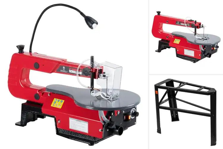 Detailed view of Best Adjustable Worktable Scroll Saws