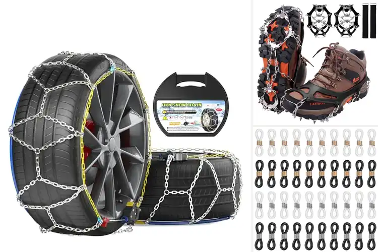 Detailed view of Best Anti-slip Chains: Top 10 Picks for Safe Winter Driving