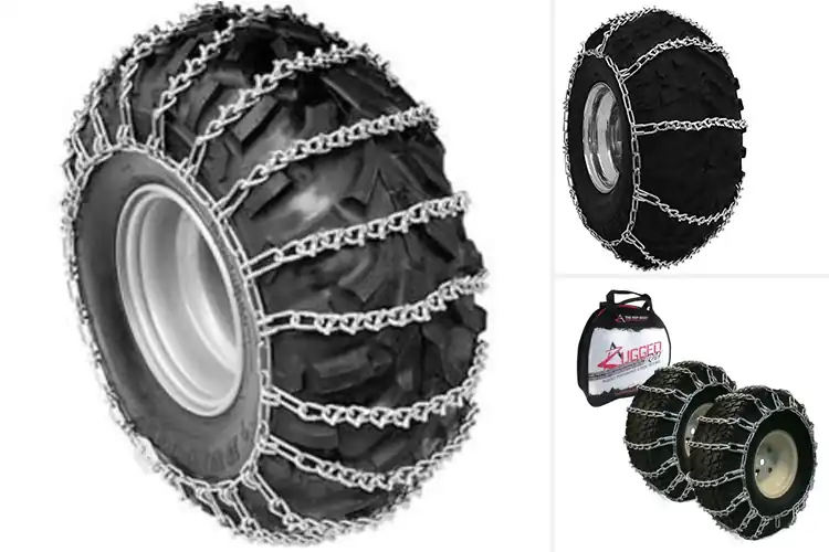 Detailed view of Best ATV Tire Chains