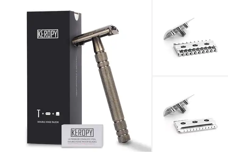 Detailed view of Best Brass Razor Heads