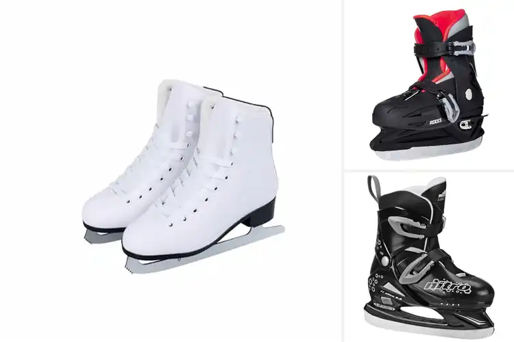Detailed view of Best Carbon Steel Figure Skates