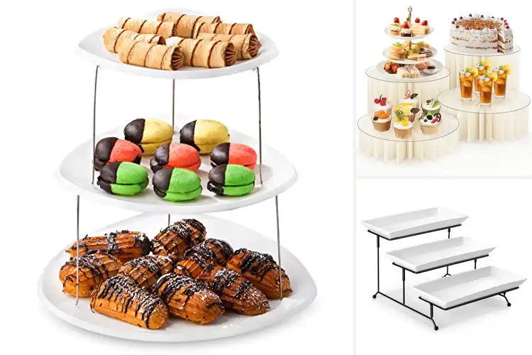 Detailed view of Best Collapsible Party Dessert Stands