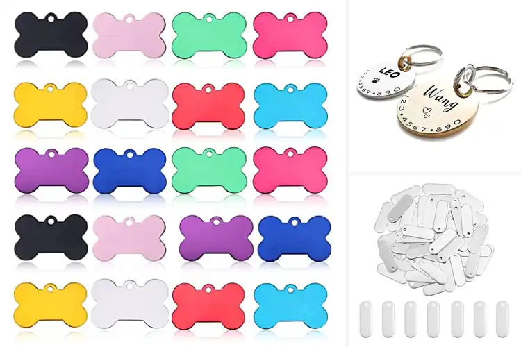 Detailed view of Best Collar Charm Tags: Bright, Safe Picks Pets Love