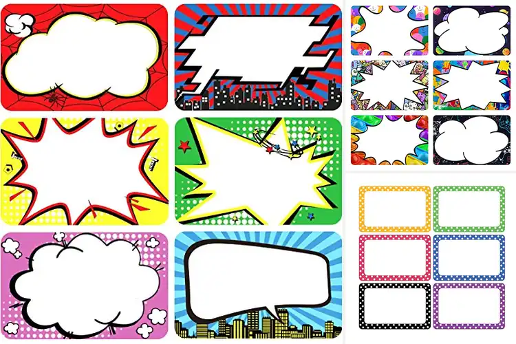 Detailed view of Best Colorful Patterns Tags: Brighten & Organize with Style