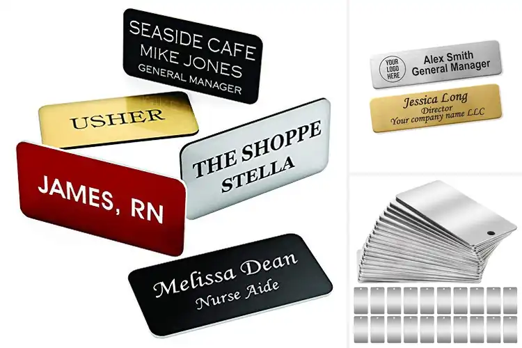 Detailed view of Best Crisp Engraved Text Tags