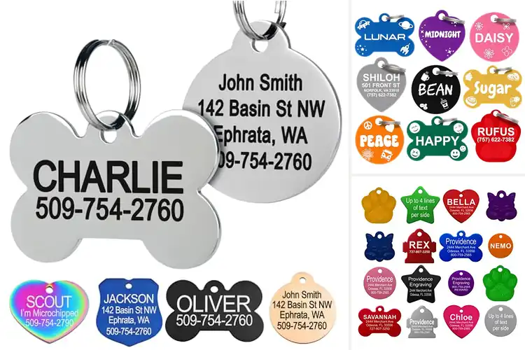 Detailed view of Best Custom Pet Tags