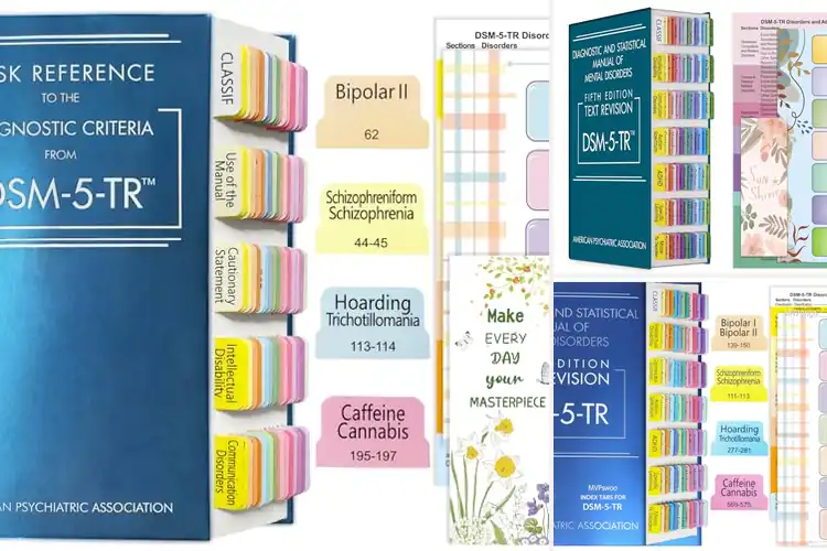 Detailed view of Best Disorder Reference Tabs: Navigate DSM-5-TR Effortlessly