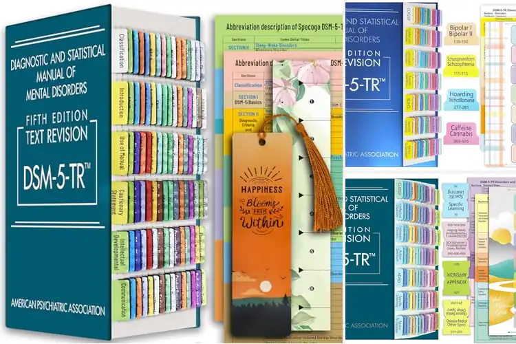 Detailed view of Best Disorder Tabs Set: Organize DSM-5-TR Effortlessly