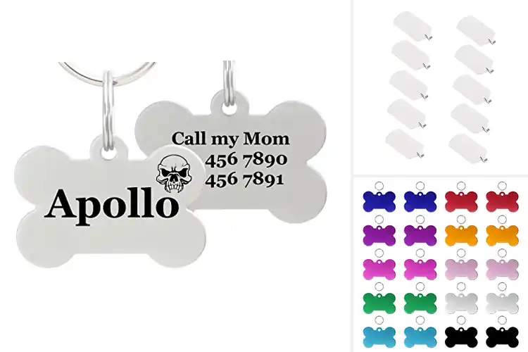 Detailed view of Best Dual Sided Engraved Tags: 10 Stylish & Functional Picks