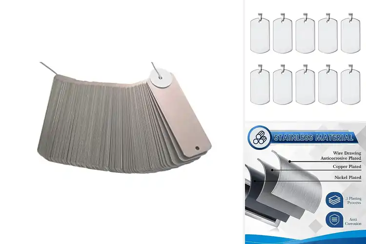 Detailed view of Best Durable Stainless Steel Tags