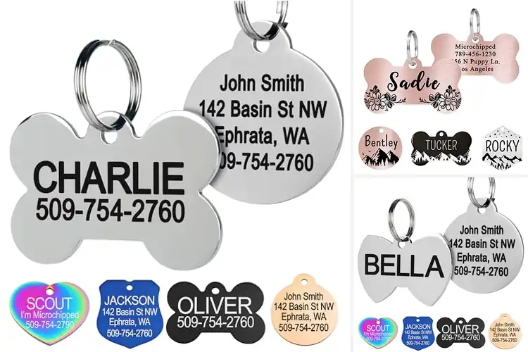 Detailed view of Best Engraved On Both Sides Tags