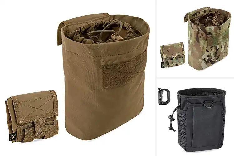 Detailed view of Best Field Dump Pouch for Magazines