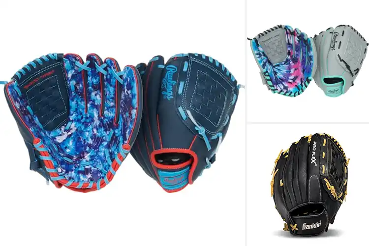 Detailed view of Best Flex Baseball Gloves