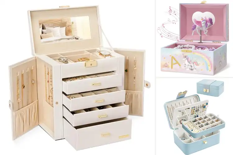 Detailed view of Best Girls Jewelry Boxes: Top 10 Fun & Stylish Picks