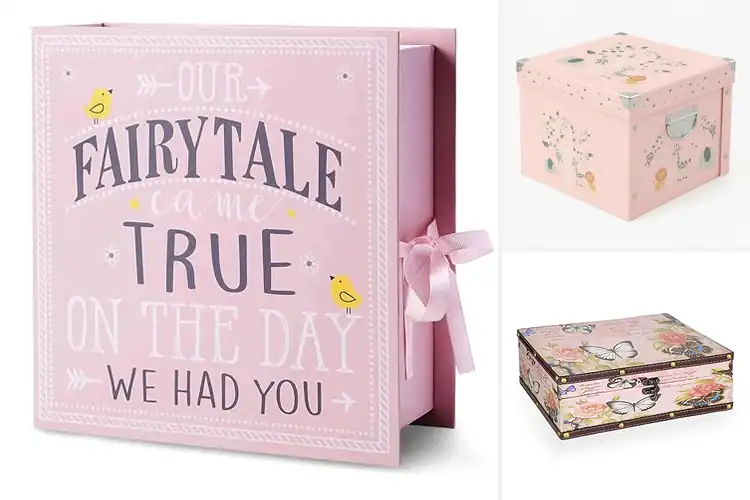 Detailed view of Best Girls Keepsake Boxes for Cherished Memories