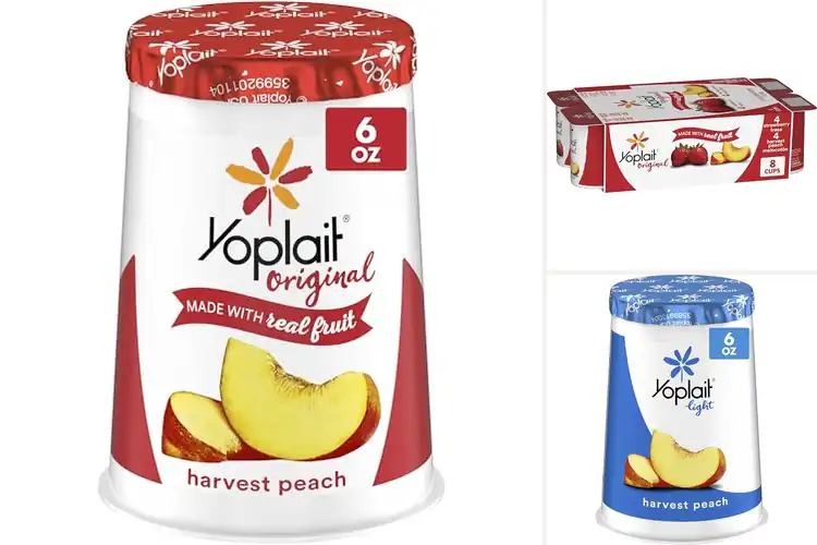 Detailed view of Best Harvest Peach Flavored Yogurt