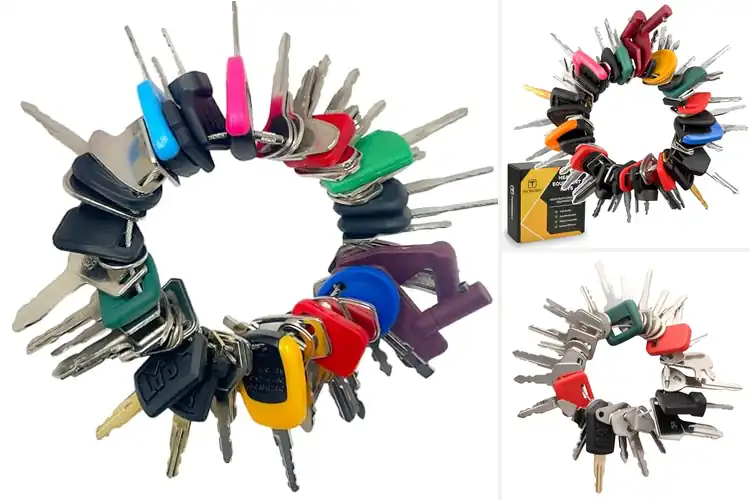 Detailed view of Best Heavy Equipment Key Sets