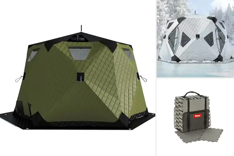 Detailed view of Best Ice Shelter Floors