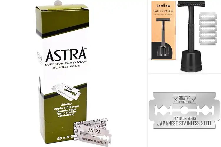 Detailed view of Best Included Razor Blade For Safety Razor Heads