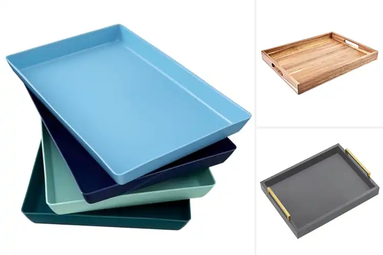Detailed view of Best Indoor Outdoor Serving Trays