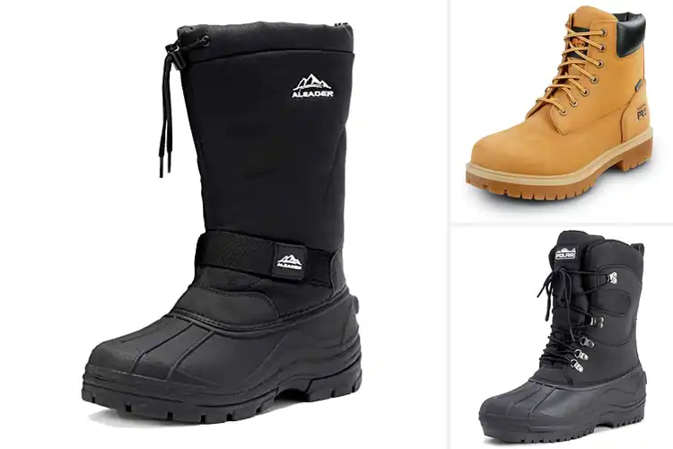Detailed view of Best Insulated Winter Boots