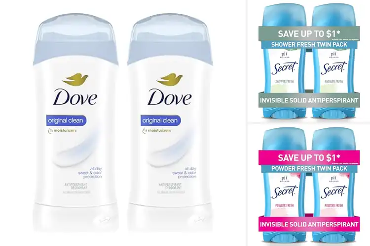 Detailed view of Best Invisible Solid Deodorants