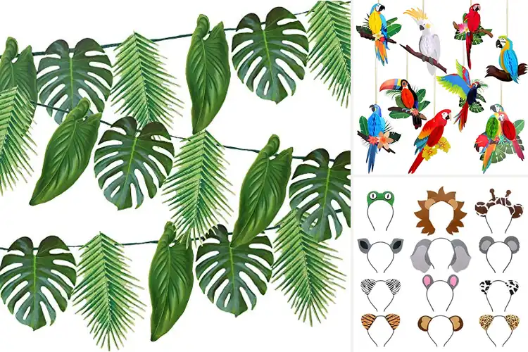 Detailed view of Best Jungle Party Decorations