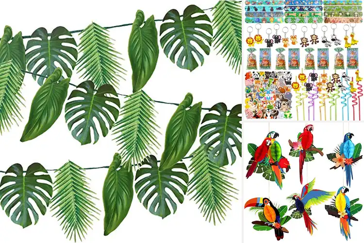 Detailed view of Best Jungle Themed Party Supplies