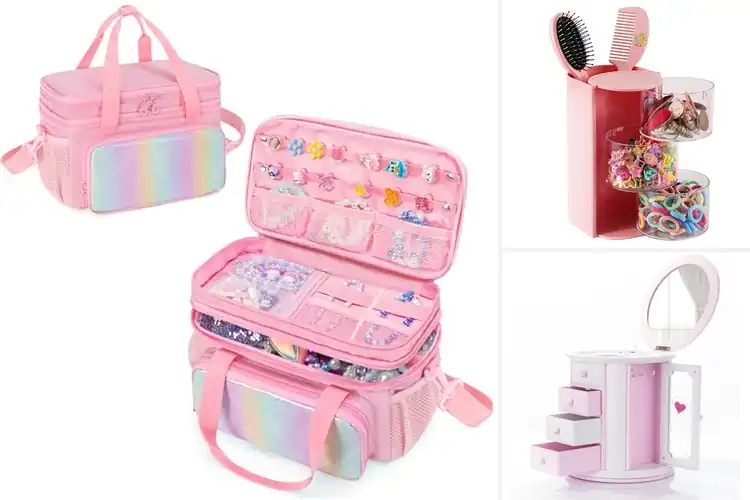 Detailed view of Best Kids Jewelry Organizers: 10 Fun & Stylish Picks