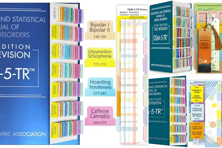 Detailed view of Best Laminated DSM-5-TR Tabs For Longevity