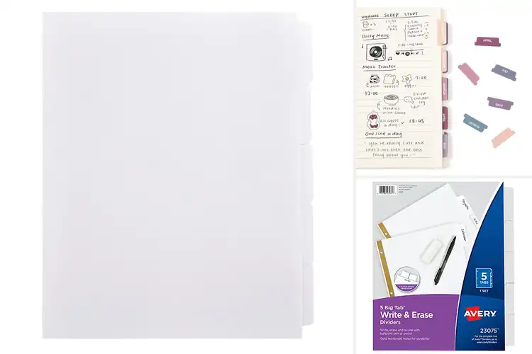 Detailed view of Best Laminated Tabs Sets
