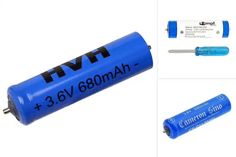Detailed view of Best Li-ion Shaver Batteries for Panasonic