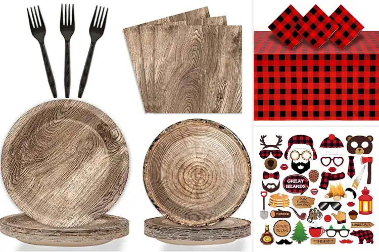 Detailed view of Best Lumberjack Theme Decorations: 9 Rustic Picks