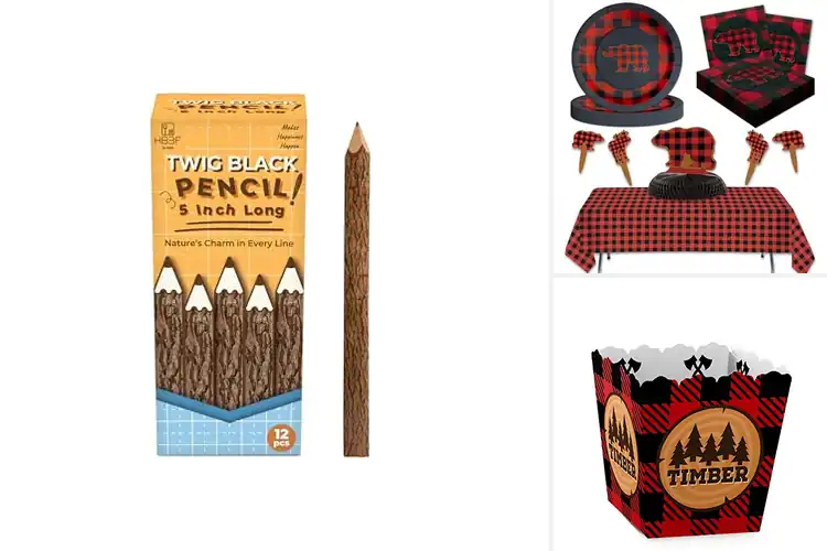 Detailed view of Best Lumberjack Themed Party Supplies