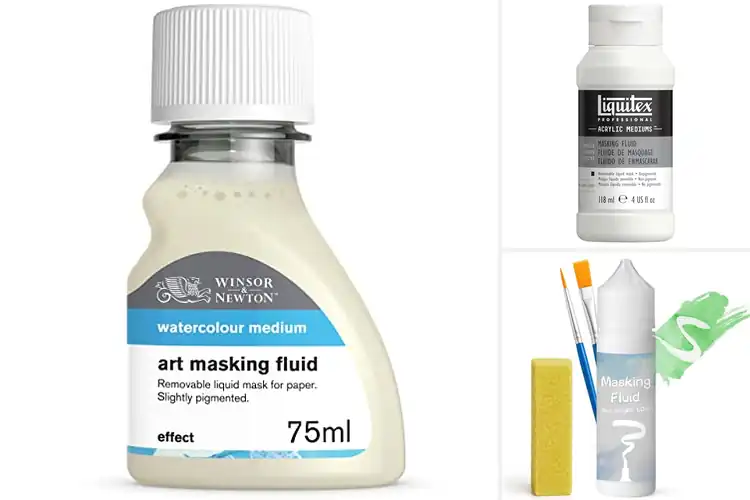 Detailed view of Best Masking Fluids: Fast-Drying, Easy-Peel Art Solutions