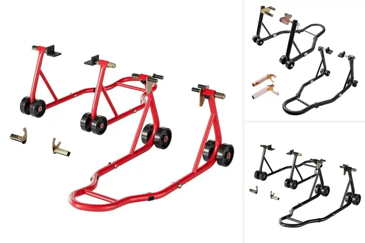 Detailed view of Best Motorcycle Wheel Stands: Top 10 Picks for Your Garage