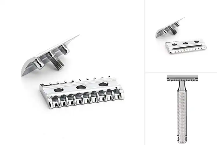 Detailed view of Best Mühle Traditional Safety Razor Heads