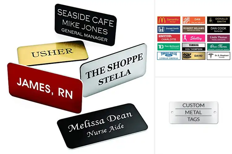 Detailed view of Best Multi-Line Engraved Tags for Effortless Organization
