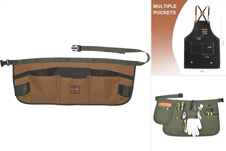 Detailed view of Best Multi-Tool Aprons: Stay Organized, Work Smarter