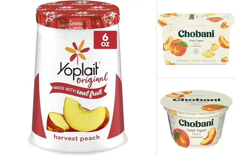 Detailed view of Best Peach Flavored Yogurts