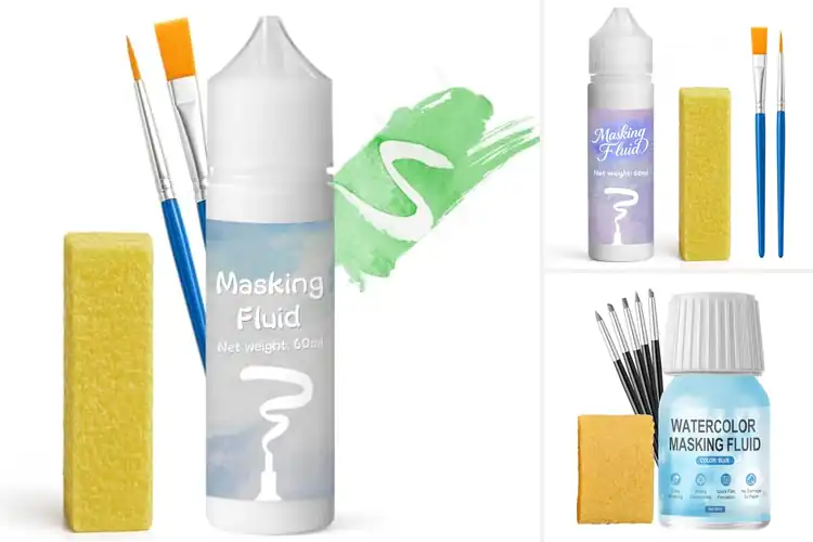 Detailed view of Best Peel-Off Masking Fluids