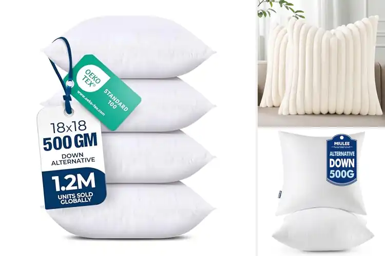 Detailed view of Best Plush Throw Pillows for Cozy, Stylish Comfort