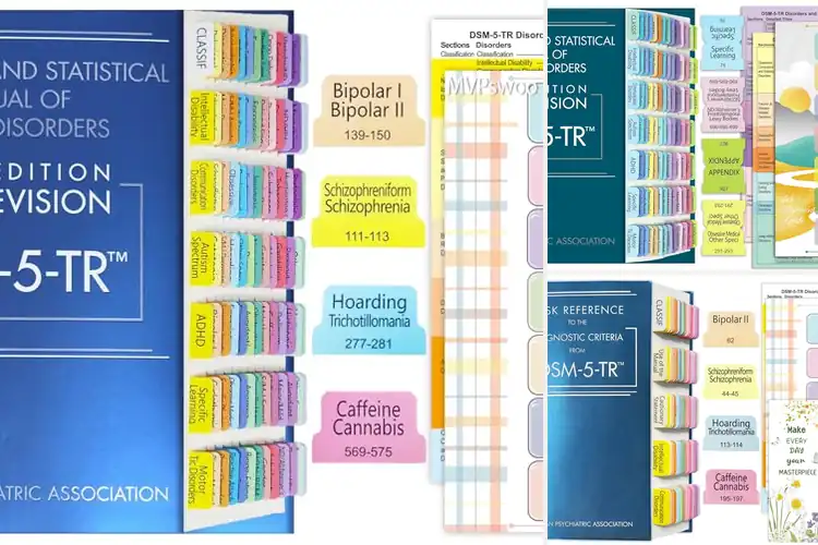 Detailed view of Best Printed DSM-5-TR Tabs