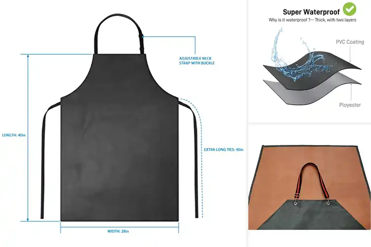 Detailed view of Best Protective Aprons