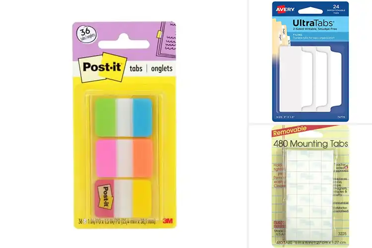 Detailed view of Best Removable Tabs